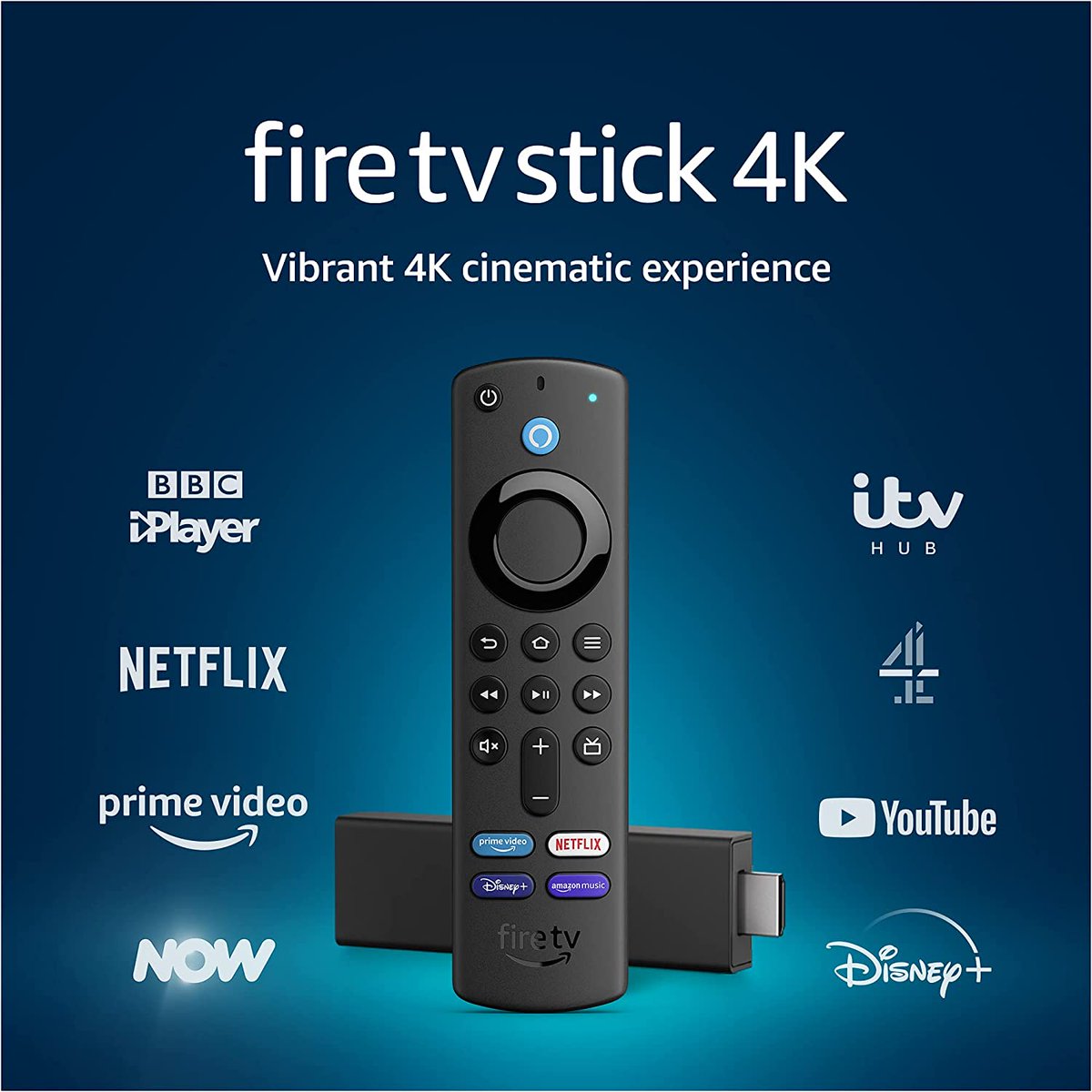 bitsnbobsuk's tweet photo. #Amazon #UK 🇬🇧 | #BlackFriday | Fire TV Stick #4K with #Alexa Voice Remote (includes TV controls) (ad) > https://t.co/3IfUatIzbr https://t.co/20lOT5L9eX