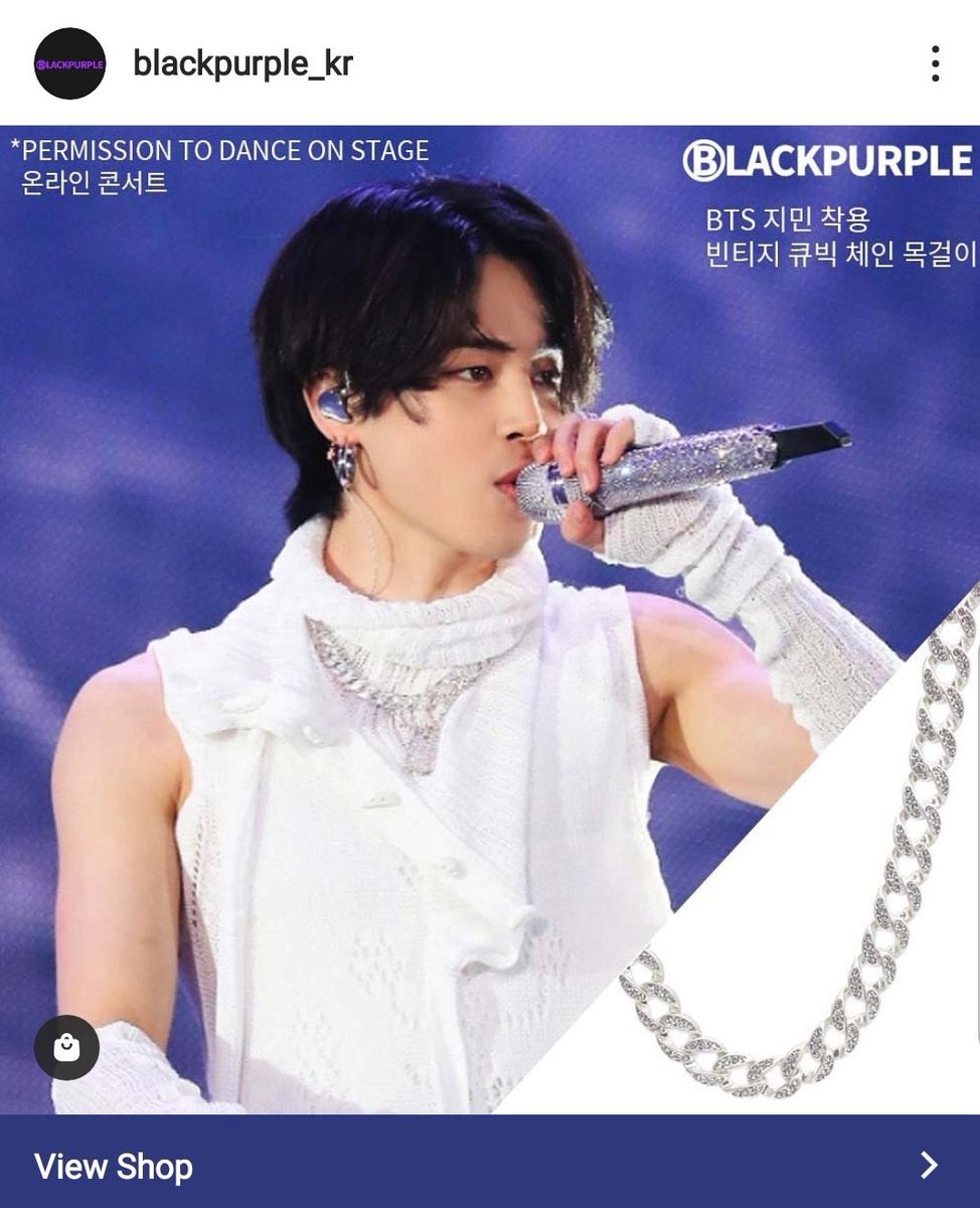 BTS Jimin causes a $890 necklace to sell out immediately after