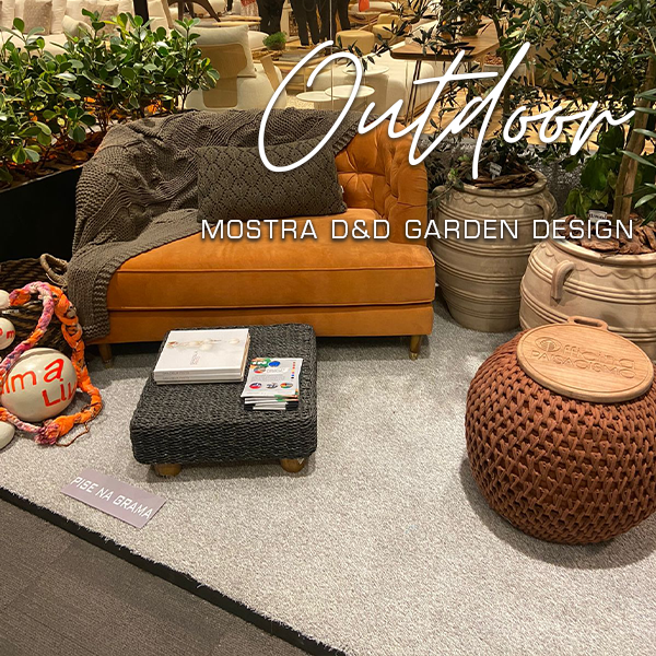 Interfloor participou da mostra D&amp;D Garden Design no ambiente “Terraço Di Casa” projetado pela Arquiteta Paisagista e Landscape designer Michelle S. Boccalato.
