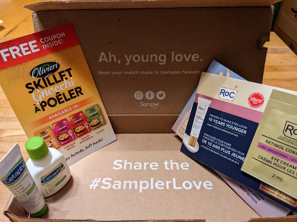 Woo mail day! Thanks Sampler! #SamplerLove