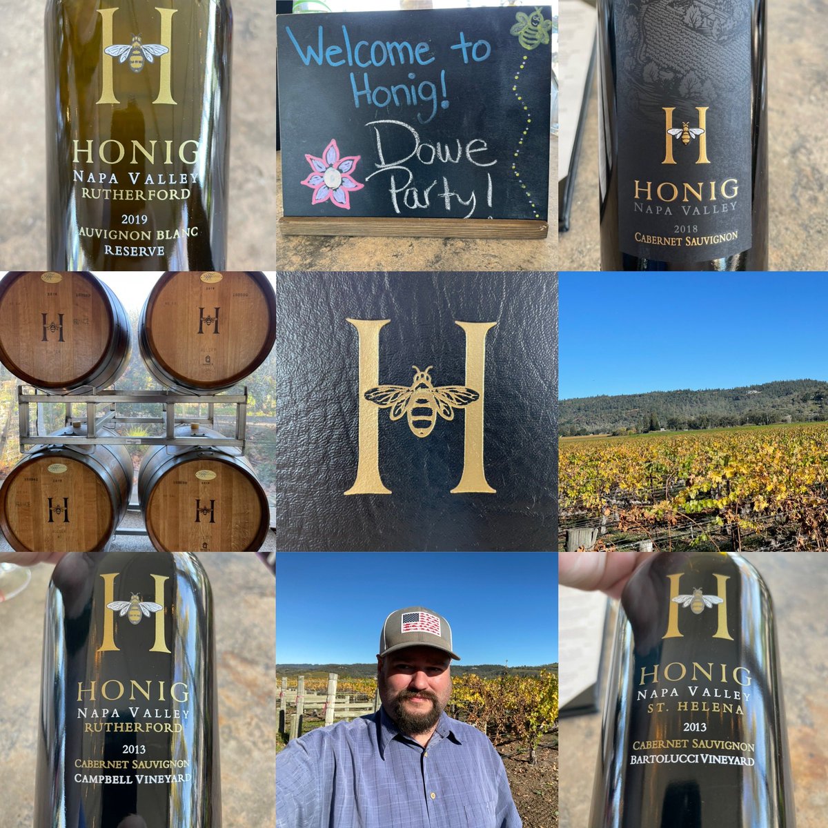 Thanks <a href="/HonigWine/">Honig Winery</a> for a perfect start to the day!