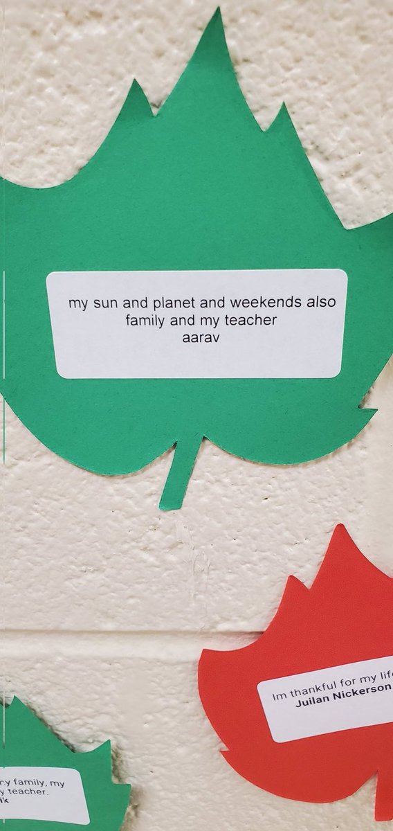 Our hearts are full of gratitude <a href="/CedarForkES/">Cedar Fork</a>! Check out our school-wide Gratitude Tree! Thank you <a href="/Gwen_McLean1/">Gwen McLean</a> for the inspiration!