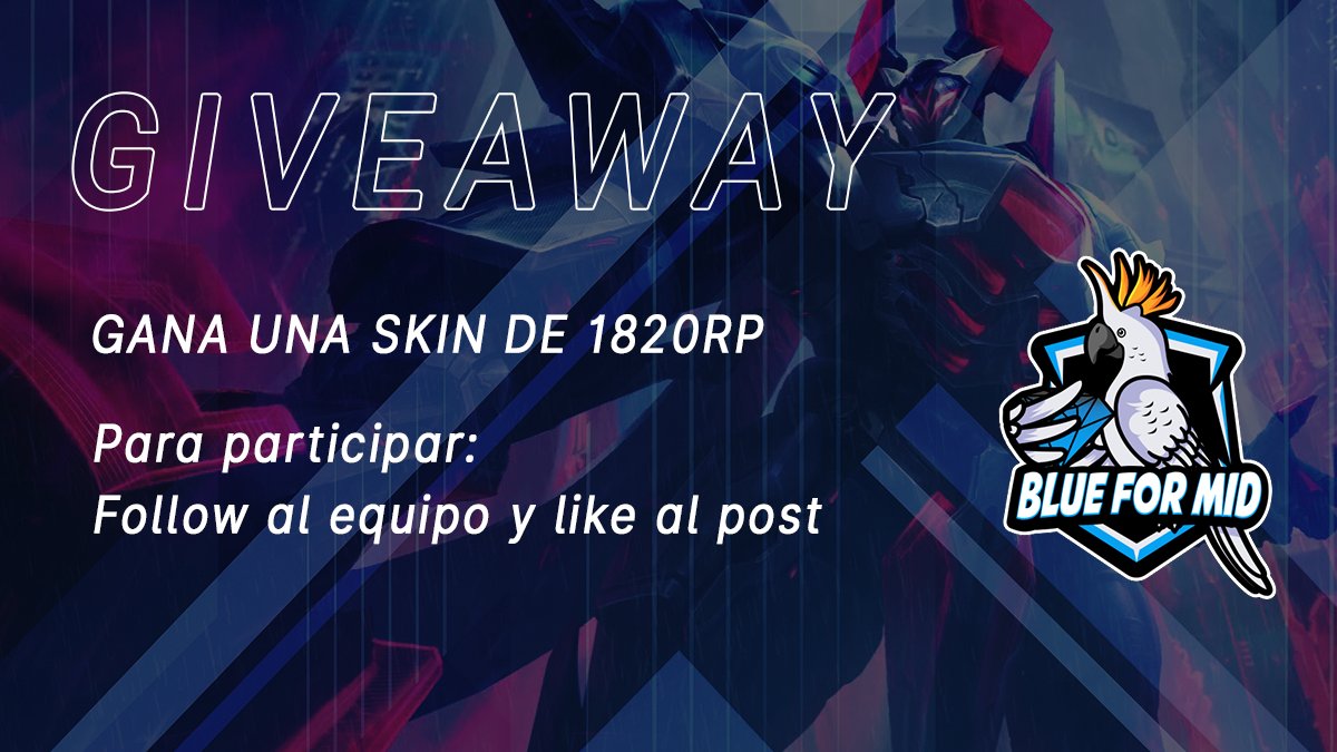 🚨 Invocadores 🚨 Se viene el GIVEAWAY para celebrar nuestro primer tweet. Sigue la dinámica de la imagen, el sorteo será a través de esta página el 30 de Noviembre. #VuelveteLeyenda