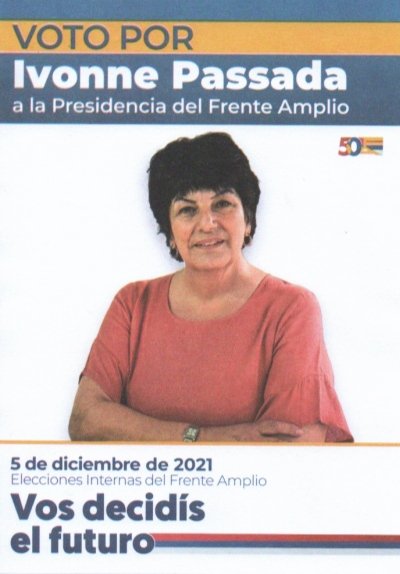 GerardoPteFA's tweet photo. 5 de diciembre 2021
Elecciones Internas del @Frente_Amplio.
@ipassada Candidata a la Presidencia del Frente Amplio.
#GerardoPresidente Candidato a la Presidencia de la Departamental del @FAMaldonado_ 
#FrenteAmplio #Uruguay https://t.co/6VZy4fOZjX