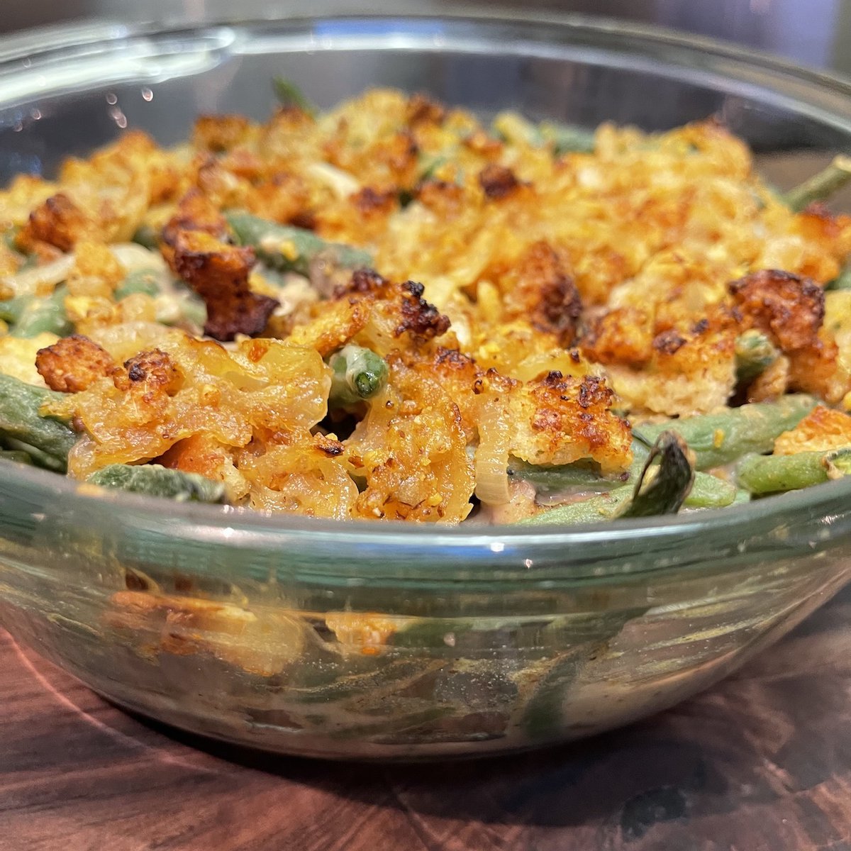 Ultimate GREEN BEAN CASSEROLE #shorts youtu.be/OW4t0u3pLHc via <a href="/YouTube/">YouTube</a> #greenbeancasserole #dadsthatcook #thanksgivingsides