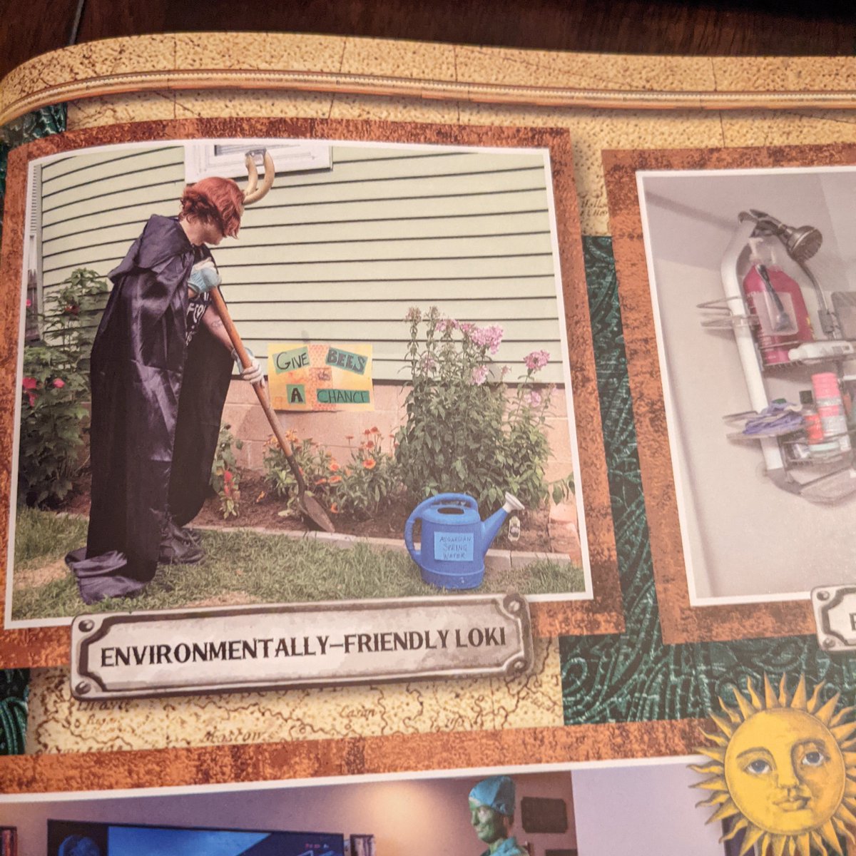 GottaBeCrazy2's tweet photo. #GISH2021 #Item106: The St. Augustine Alligator Farm has a list of small changes that anyone can make to help out the environment. Disguise yourself as a Loki variant of your choice while undertaking one of these small changes. #GISH #CoffeeTableBookLook #TeamGottaBeCrazy https://t.co/RztnYeRRiF