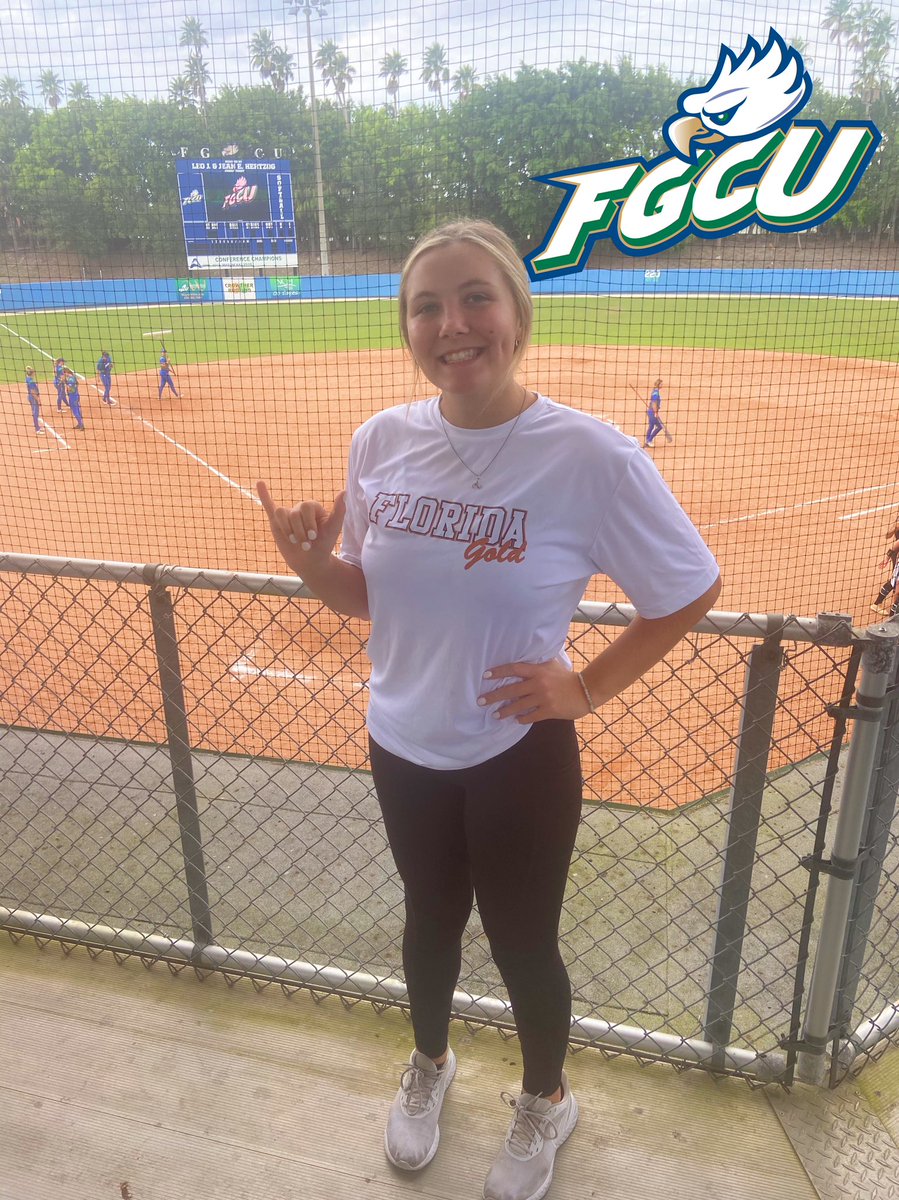 floridagoldjohn's tweet photo. On behalf of Florida Gold John, we could not be more proud of @AnnalynDuncan on her commitment to @FGCUSBDeiros at Florida Gulf Coast University. A young lady with this much talent and spirit will undoubtedly do great things at FGCU. https://t.co/0KJNGMNgOs