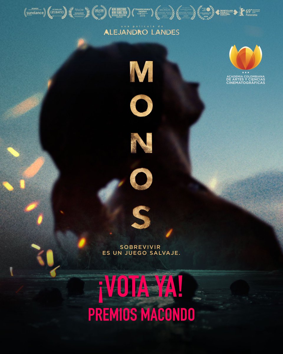 A su consideración #MonosFilm en los #PremiosMacondo de la <a href="/AcademiaColCine/">Academia Colombiana de Cine</a>