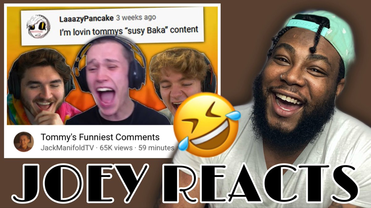 ThatsJustJoeyy's tweet image. #NewVideo: Joey Reacts to JackManifoldTV Tommy’s Funniest Comments via @YouTube #linkinthread