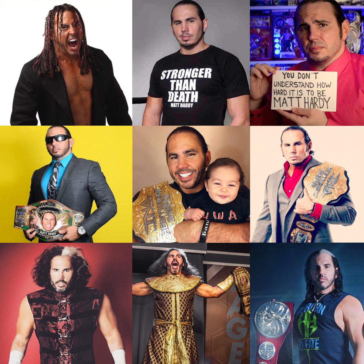 MATTHARDYBRAND's tweet photo. Looked this up, you’re correct. I’m the only person in history who’s wrestled on all this pro wrestling programming.

Dynamite
Rampage
Elevation
Dark
Raw
SmackDown
ECW
NXT
Heat
Velocity
Jakked
Shotgun Saturday Night
Superstars
Challenge
Main Event
Impact
eXplosion
ROH https://t.co/gzPnLgNa0D