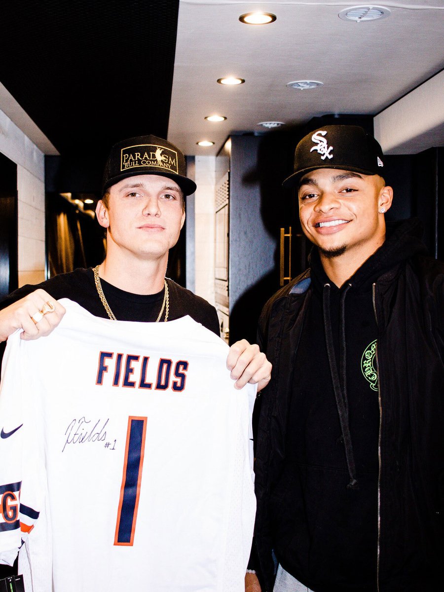 Thanks for comin out big dog <a href="/justnfields/">Justin Fields</a>