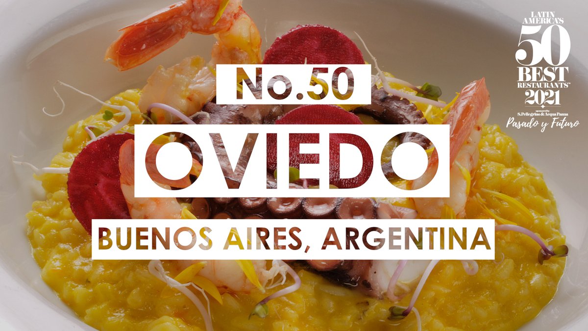 At No.50 in #LatAm50Best is Oviedo in #BuenosAires, #Argentina! This classic establishment founded by Emilio Garip and his wife Cristiana in 1986 features a Spanish-influenced menu and over 18,000 outstanding bottles. <a href="/OviedoResto/">Restaurante Oviedo</a>