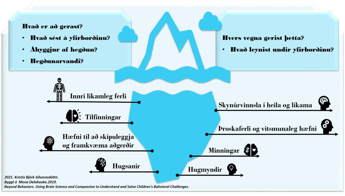 D6 í #12dagatwitter Sem innlegg í umræðu um nýja nálgun og sýn á hegðun barna þá mæli ég með bók Monu Delahooke og hennar vefsíðu. #menntaspjall 
monadelahooke.com