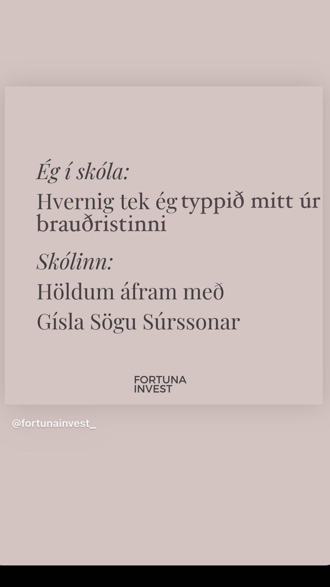 Bjarki Sigurðsson (@bjarki_sigurdss) on Twitter photo 