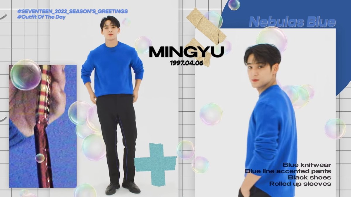 incorrectjigyu's tweet photo. If it's not black and red it's always blue and pink lol https://t.co/5wniFOkAXQ