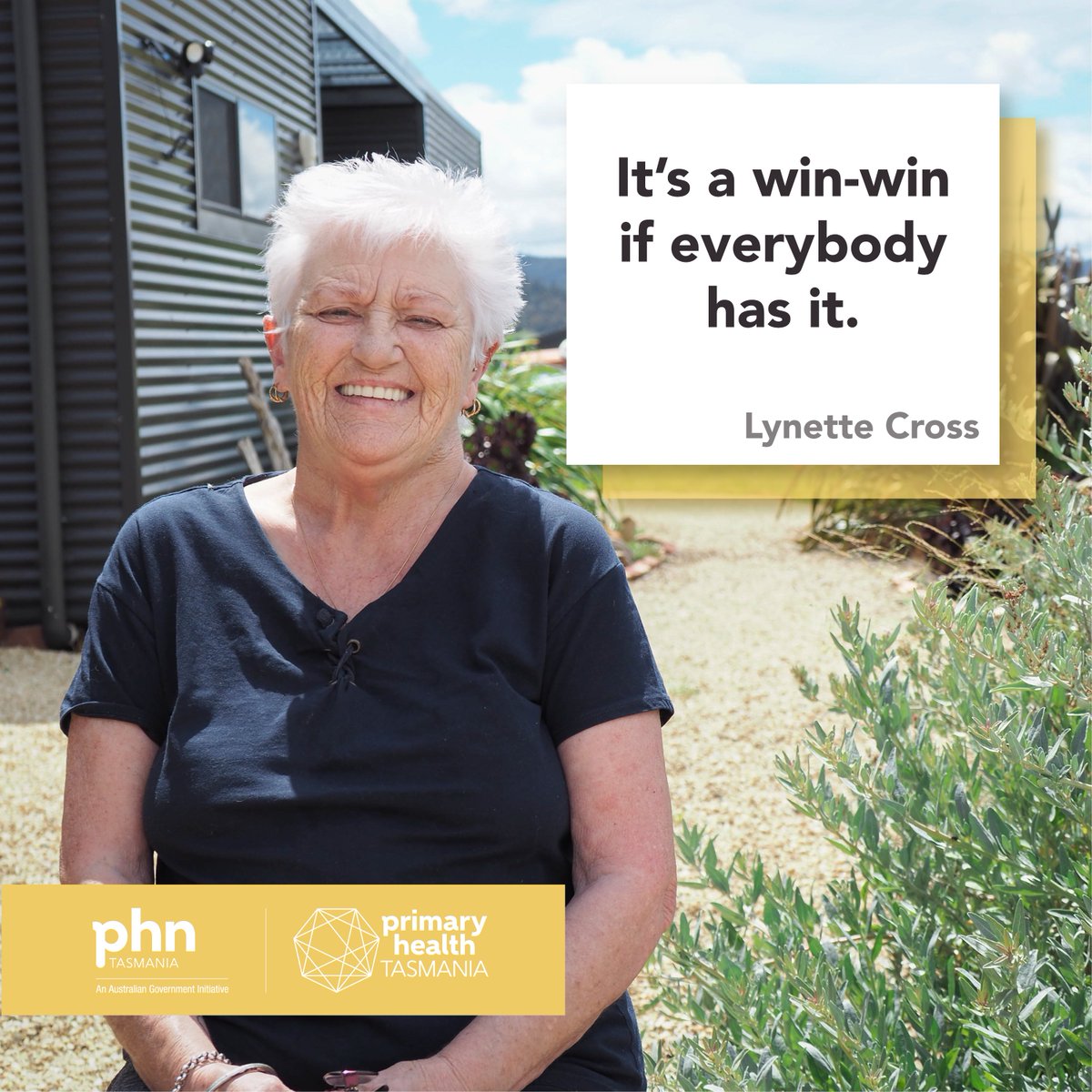 #COVID19 | Aboriginal Elder Lynette Cross is vaccinated against COVID-19 and wants the Tasmanian community to join her.

Book your vaccination today: tasp.hn/3000lM5