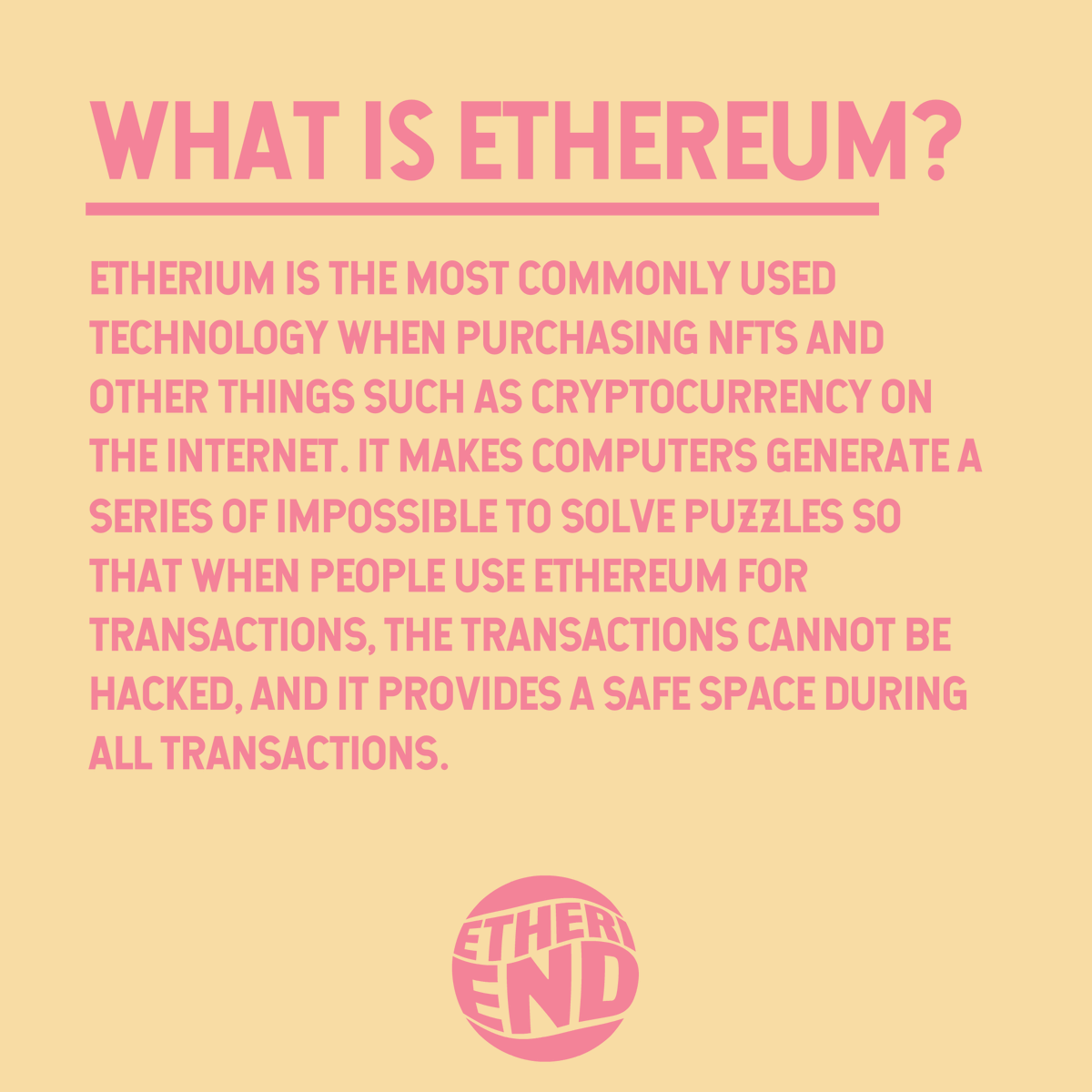 etheriend's tweet image. Confused on what this page is about? Take a look at these info sheets to get a better idea of what Etheriend is trying to accomplish. #antinft #saynotonfts #banallnfts #etheriend #ArtistOnTwitter #art #activism