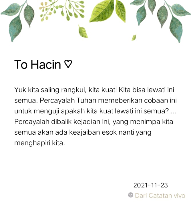 miss_bunny15's tweet photo. Makasih buat semuanya yg udah berjuang sejauh ini, kalian hebat ♡

#CandyForHacin https://t.co/sfXEllPWqv