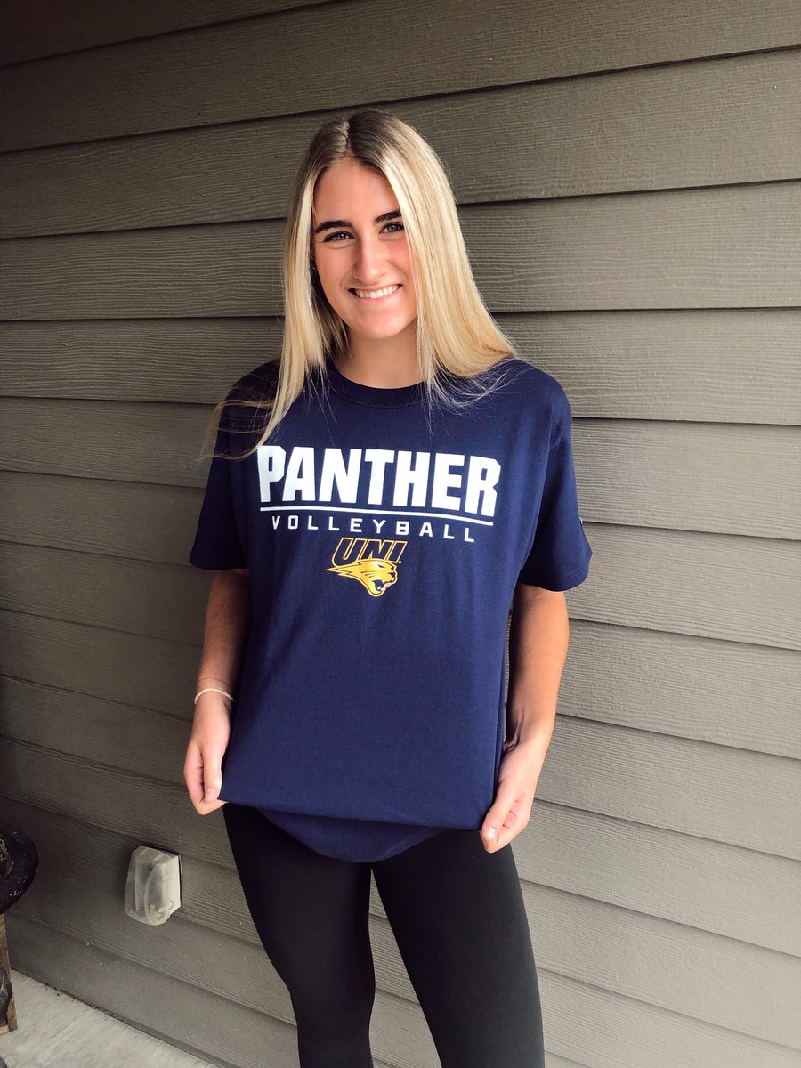 I’m super excited to announce that I have verbally committed to continue my volleyball and academic career at the University of Northern Iowa! So thankful for my family, friends, and coaches that have helped me become the person and player I am today. Go Panthers!🐾