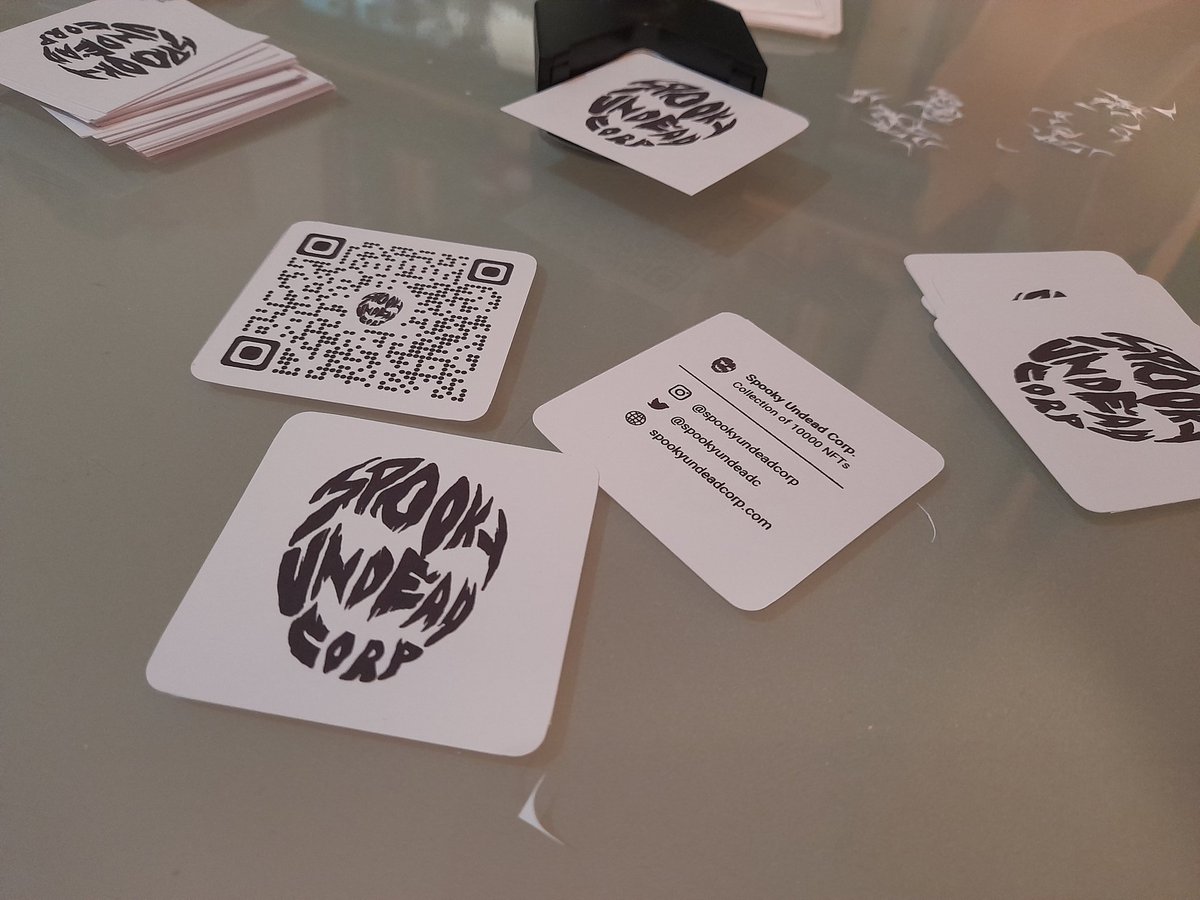 SpookyundeadC's tweet image. ⭐Our business card are ready!⭐
See you tomorrow at @dartmilano 😉
#nft #digitalart #dart2021 #nftcollection #nftcollectors #NFTCommunity #superrare #spookyundeadcorp