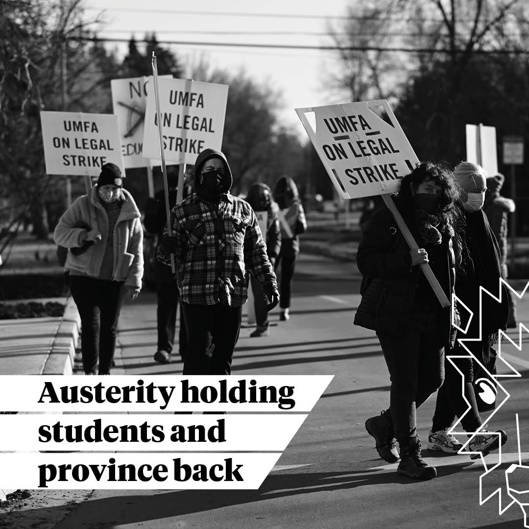 The effects of the decisions made by the Pallister government have finally come full circle as we see how not only has it caused the U of M faculty to suffer, but the whole province as well.

toban.news/10813L01