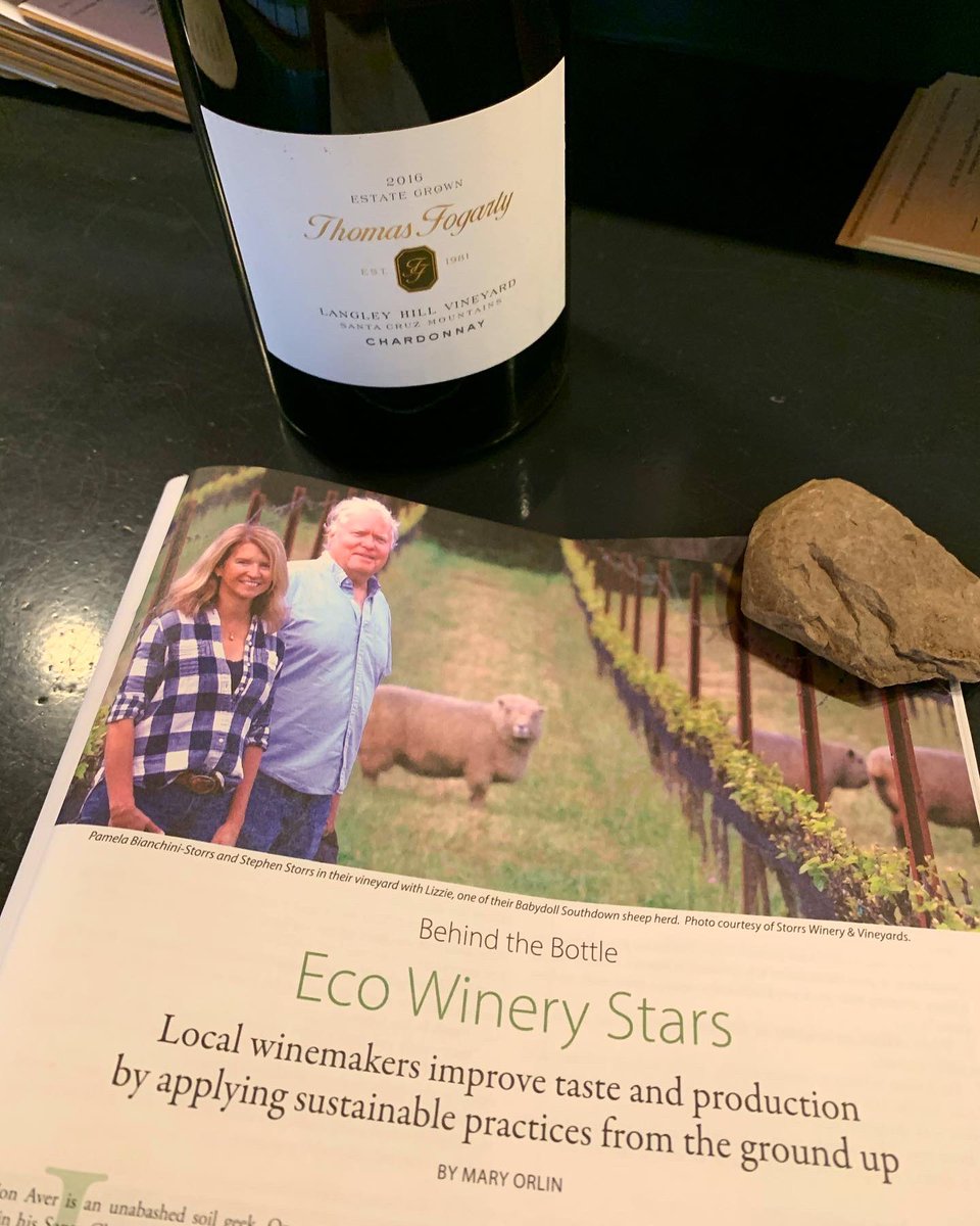 fogartywinery's tweet photo. We are so excited to be featured in @Edible_SV ‘s fall 2021 issue as one of Silicon Valley’s eco-conscious wineries. Working with the land has been our commitment since the beginning! https://t.co/eueiZD9gwC