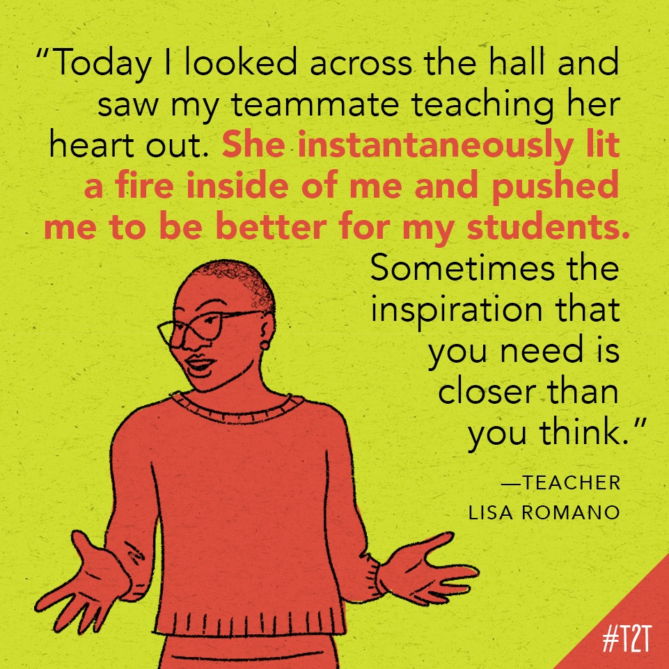 teacher2teacher's tweet photo. Inspiration may be closer than you think! 

#WhyITeach, via T @LisaRomanoEDU https://t.co/V2Jf1sZmwV