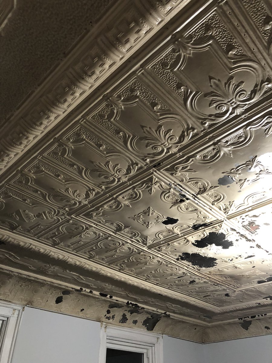 jodil007's tweet photo. Here is a pic of tin ceiling https://t.co/NmQVlC3JsM