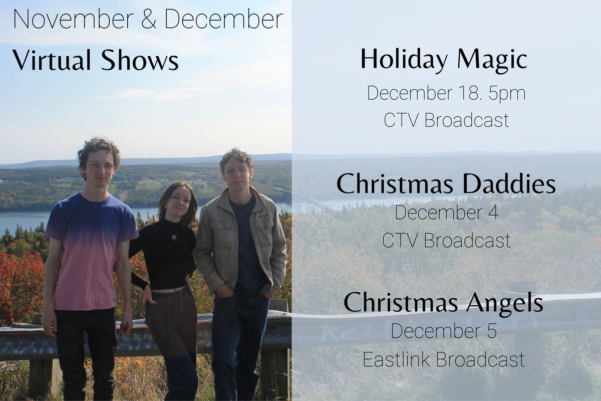 ❄️WINTER SHOWS!❄️ Check the link in our bio for all the deets :)