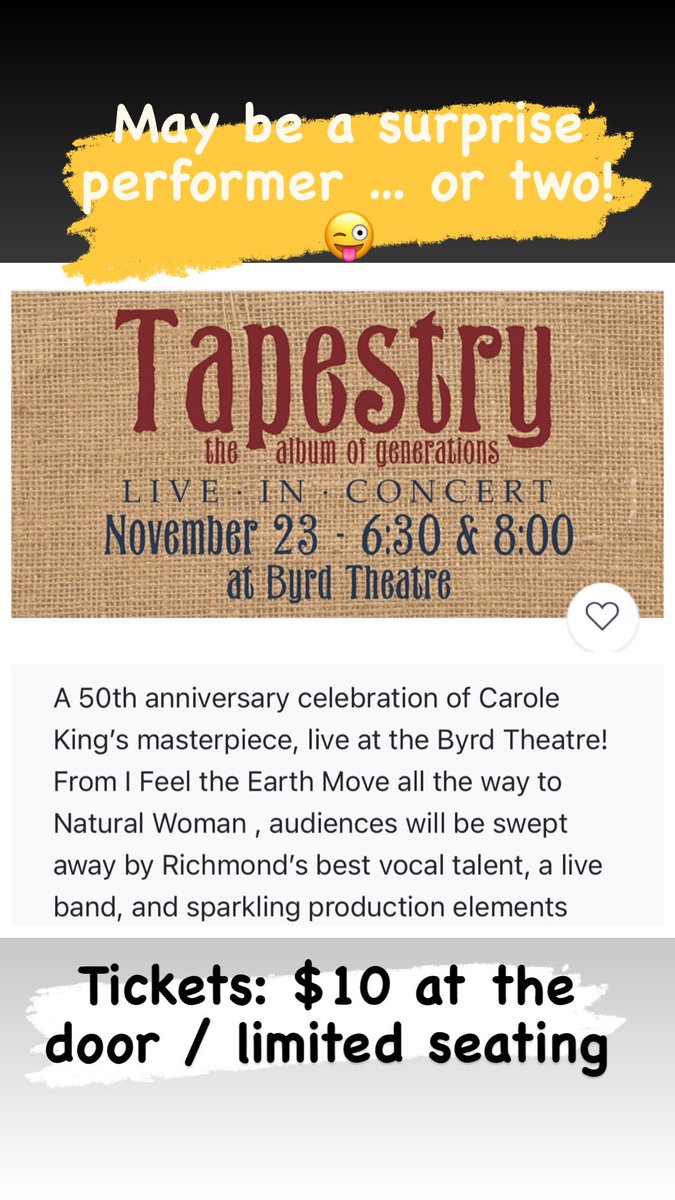 Come one, come all to celebrate this brilliance by Carol King called “Tapestry”!