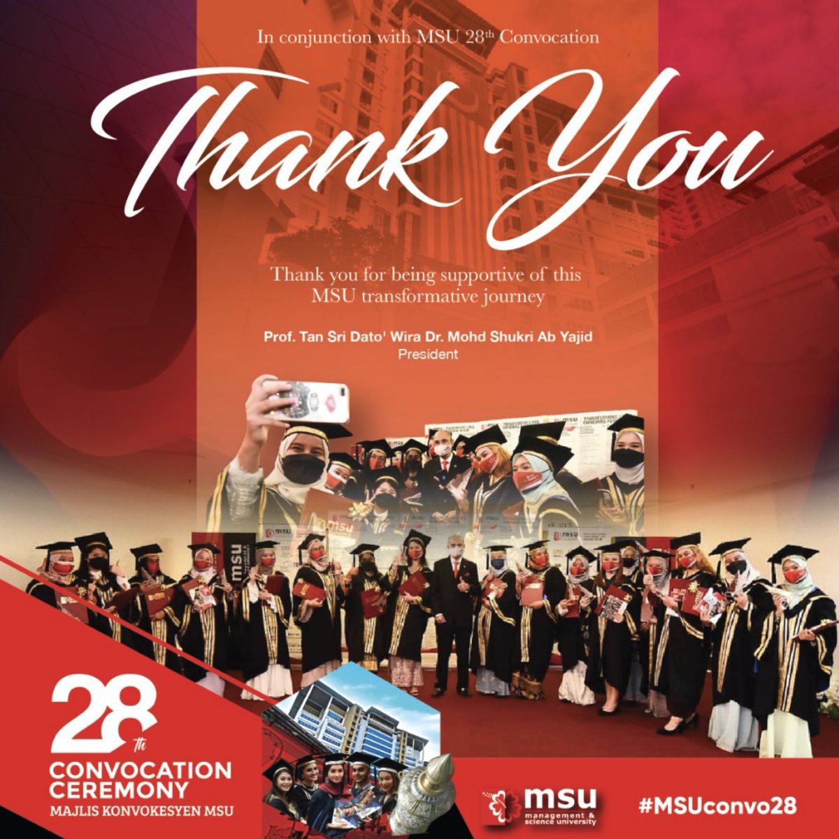 Our University Industry Advisory Panels have been amazing on MSU journey in nurturing balanced, holistic &amp; well rounded graduates. In conjunction with <a href="/MSUMalaysia/">🌺 MSU Malaysia</a> 28th Convo, we thank our 2000 industry partners worldwide. Be stronger together on top #employability. #MSUconvo28