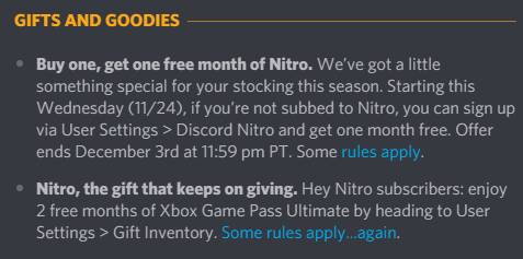 ToF players can claim a special gift if they're Discord Nitro users