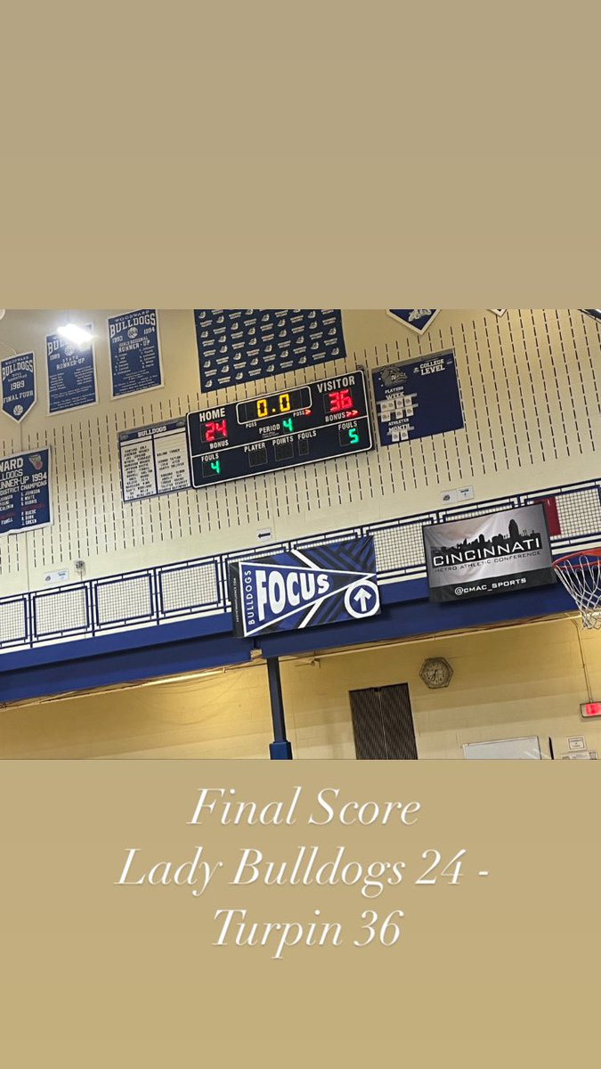 ItsBlue_AllDay's tweet photo. Final Score from tonight’s game. Lady Bulldogs fought a hard fight! #wegrinddifferent #bleedblue #issaculture #basketball #freshman https://t.co/7IyHjbN6Fv
