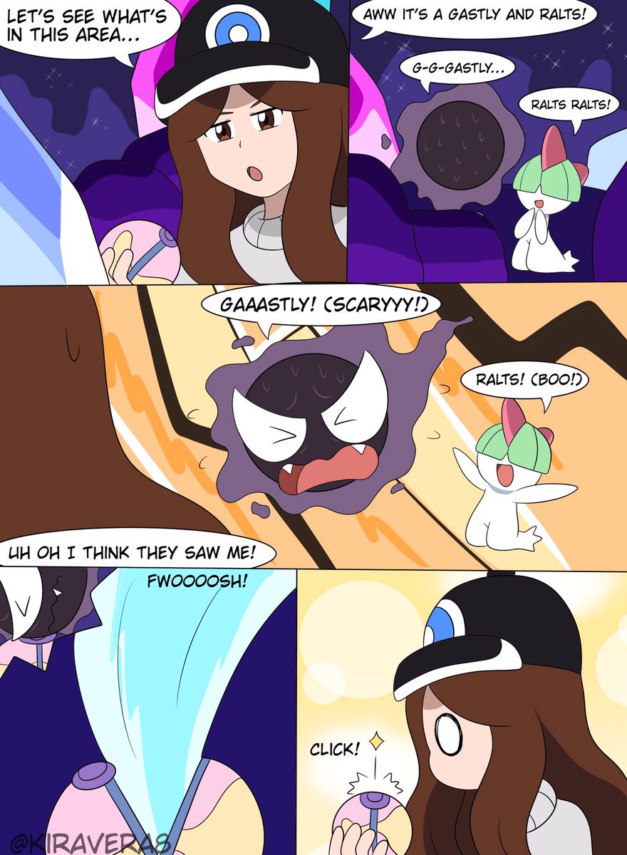 Kira meets a timid Gastly and a Ralts who loves pretty things in her new Sinnoh adventure!
which also comes out to be one of her easiest captures ever😅 