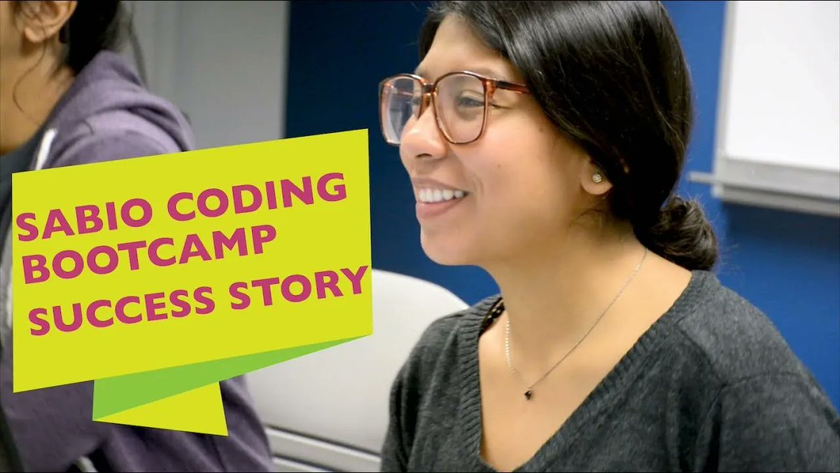 WeSabio's tweet photo. 📣Wanna #learntocode? Gotta go Sabio! Check out one of our latest success stories, Selva, a Sabio alumni with a brand new #job and co-host of our #WomenCode Meetup Group! ⬇️
https://t.co/QMufQcyLr4
#WomenInTech #WorkFromHome #Coding #100DaysOfCode #CodeNewbie #Programming https://t.co/7eWpboklCs