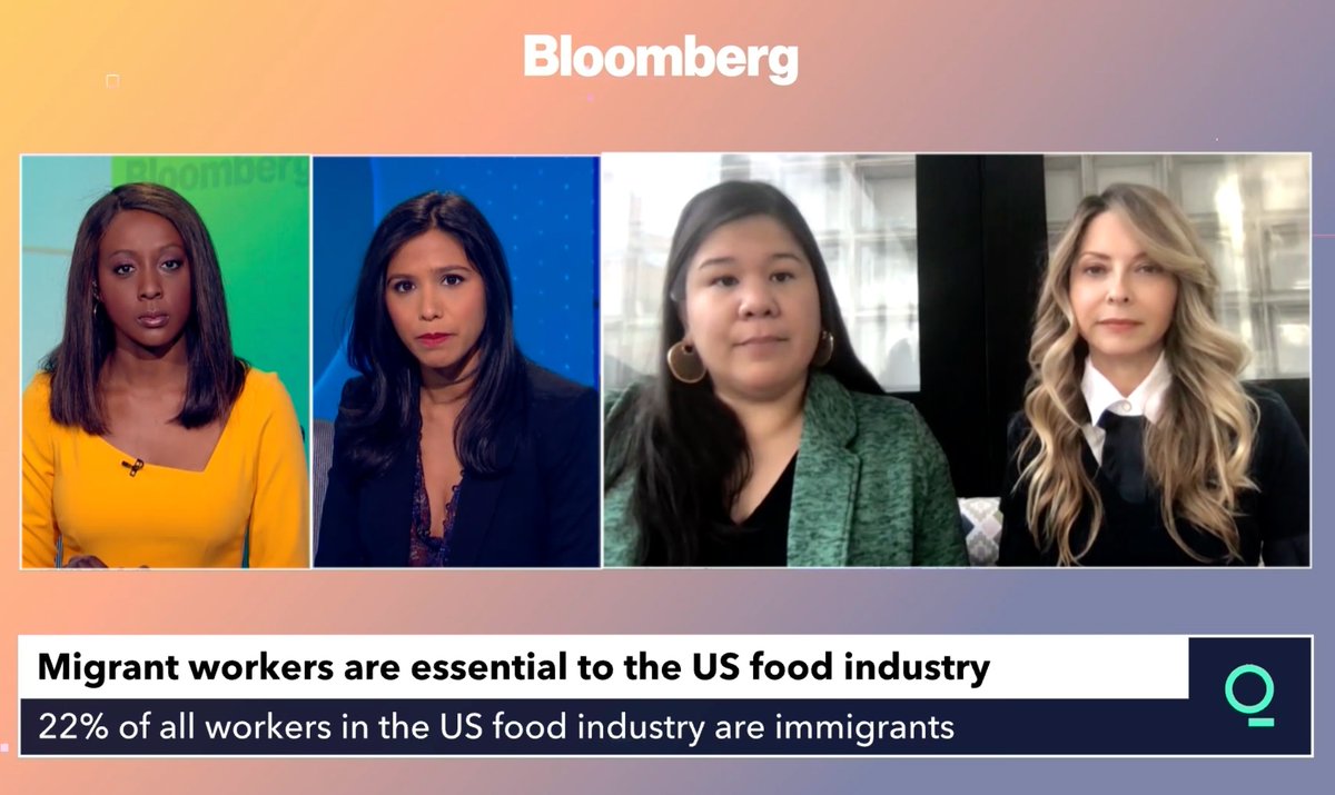 mujerxsrising's tweet photo. "If there were not migrant workers we would not be able to eat."

Last Week @MonicaRamirezOH  and @IngridHoffmann  appeared on @Quicktake  to promote the national launch of the @humanswhofeedus project.

You can watch the full interview here: https://t.co/oyTMz3yZ7H https://t.co/x5GQTabTNy