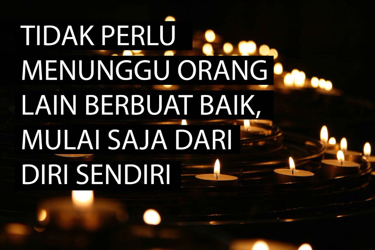 kikasyafii's tweet photo. Tidak perlu menunggu orang lain berbuat baik, mulai saja sari diri sendiri 🤟

Selamat pagi orang baik.. https://t.co/CA678kgbU9