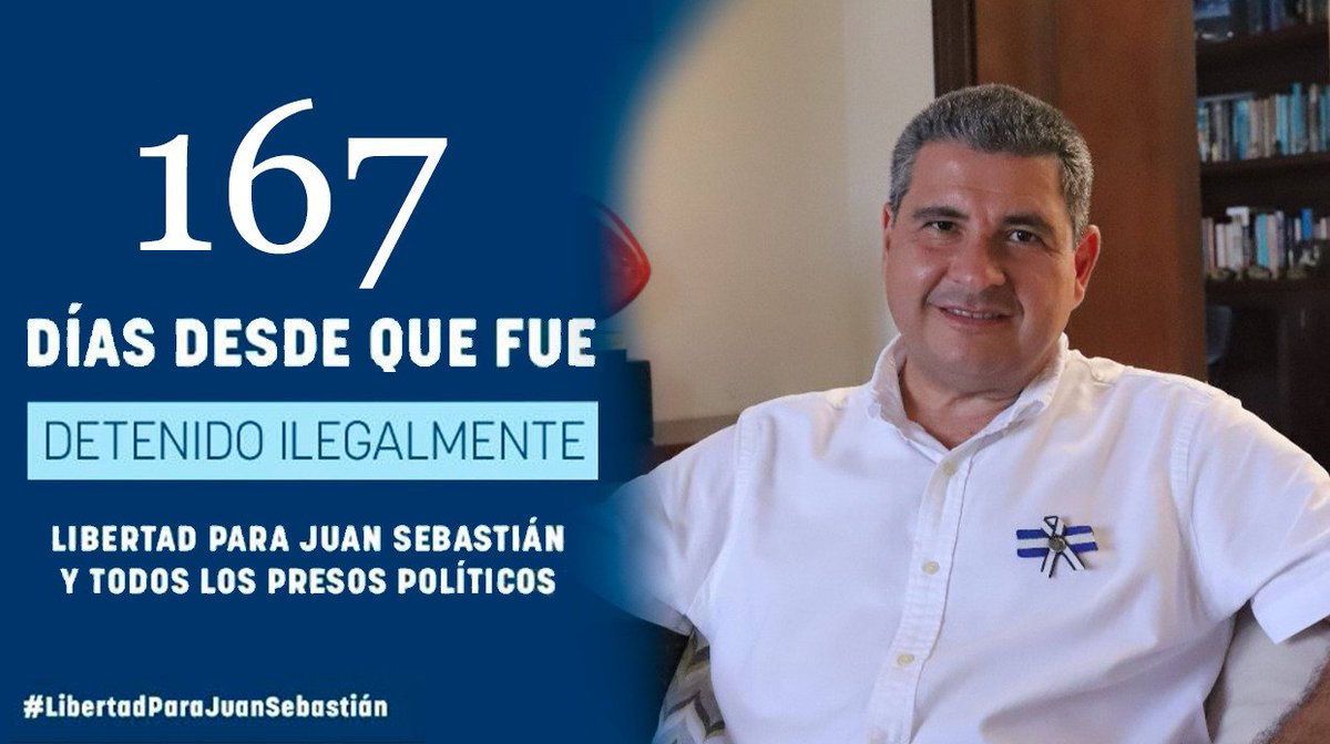 Jschamorrog's tweet photo. #SOSNicaragua Pensar diferente no es un crimen, sin embargo, más de 160 personas enfrentan condiciones extremas en las cárceles solamente por eso. #LibertadparaJuanSebastian #LibertadParaLosPresosPoliticos https://t.co/E7H4UzzEWZ