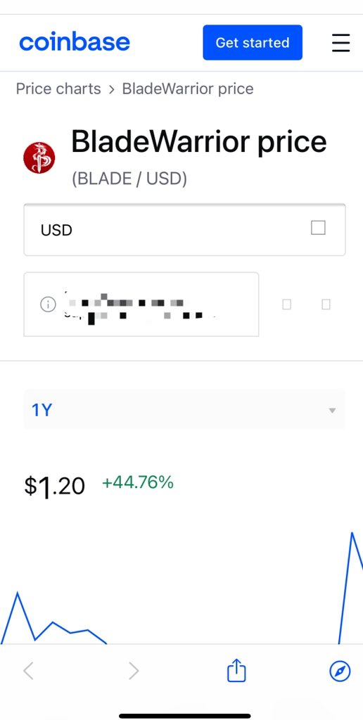 0xBladeGame's tweet photo. 📢📢$Blade on @coinbase price chart now!

🔥🔥 Official version(1.0) gonna launch this week, stay tuned!

https://t.co/GefhqspWa4

#Metaverse #GameFi 

@OECprotocol @JayHao8 @OKExNFT @sotaNFTs @formlessgamefi @Chair_Finance https://t.co/fMJoLR0SkK