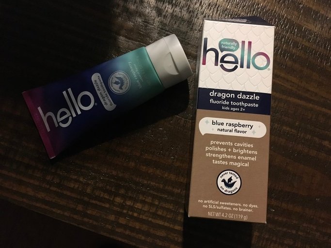 . my kiddos are saying hello to brush time magic with new hello® dragon dazzle fluoride toothpaste- tastes like adventure and glory and it sparkles too! #hellodragondazzle #brushhappy #ad hellofriends.socialmedialink.com