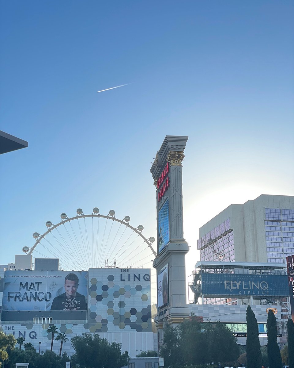 👀 @matfranco @CaesarsPalace @TheLINQ @FlamingoVegas