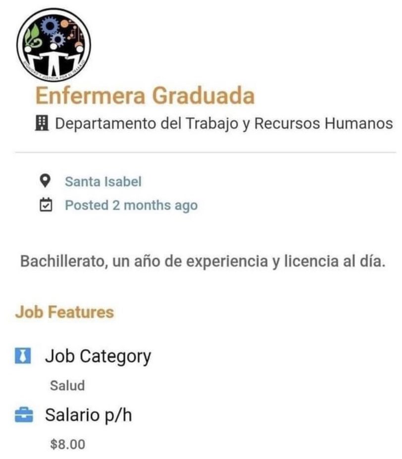 Por estas y muchas razones más es q en Puerto Rico hay un enfermero con 13,14,15 y hasta 16 pacientes. 
Tanto q uno se jode estudiando y pasar una reválida!!!!! 
Esto es una verdadera falta de respeto. 😡 Claro q se van a ir y los pocos q quedamos estamos exhaustos.