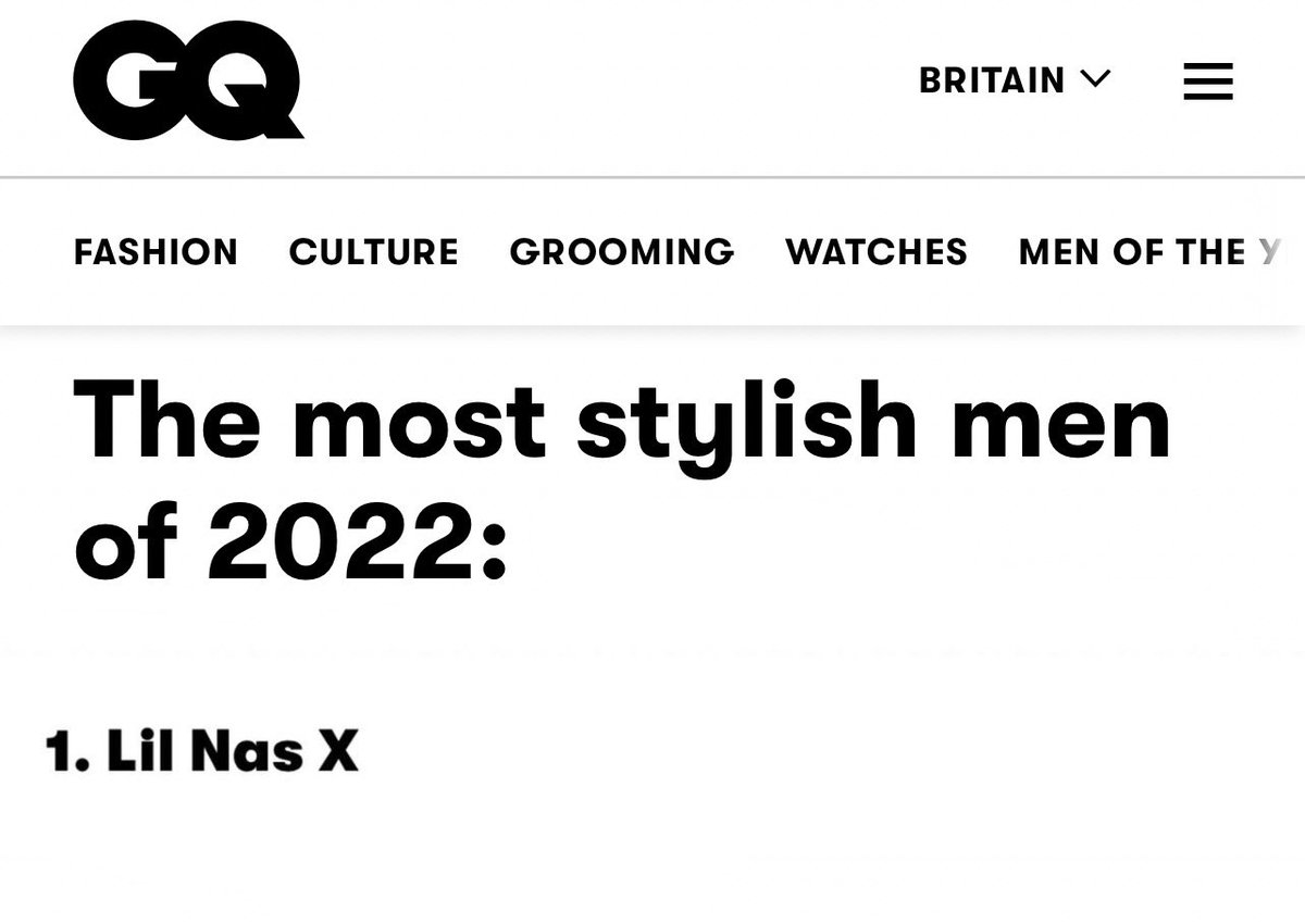 LilNasX's tweet image. well deserved