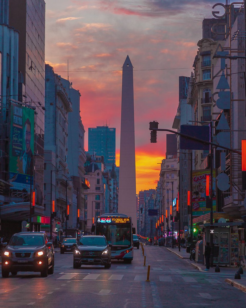 bsas_lovers's tweet photo. Atardecer en la ciudad, y si te gustó, dale retuit! https://t.co/ra82LWyZu1