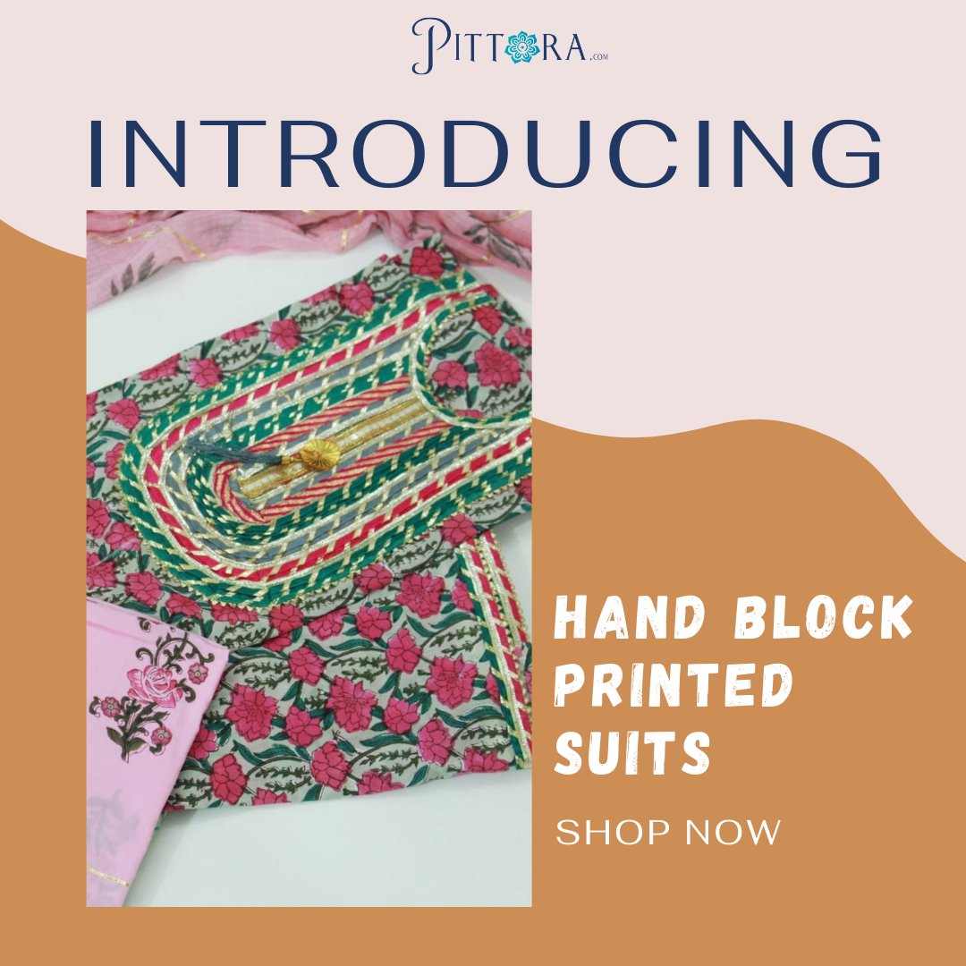 PittoraCom's tweet photo. Introduction Hand Block Printed Doria Suit with Hand embroidery.
To shop - DM Us.
#HandBlock #Textile #textileartist #handicraft #vocal4local #MakeInIndia #craft #Fabric #shopping #shopmycloset #MondayMotivation #MOT #embroidery #handmade #handblockprint #Original https://t.co/ee8Rslag4m