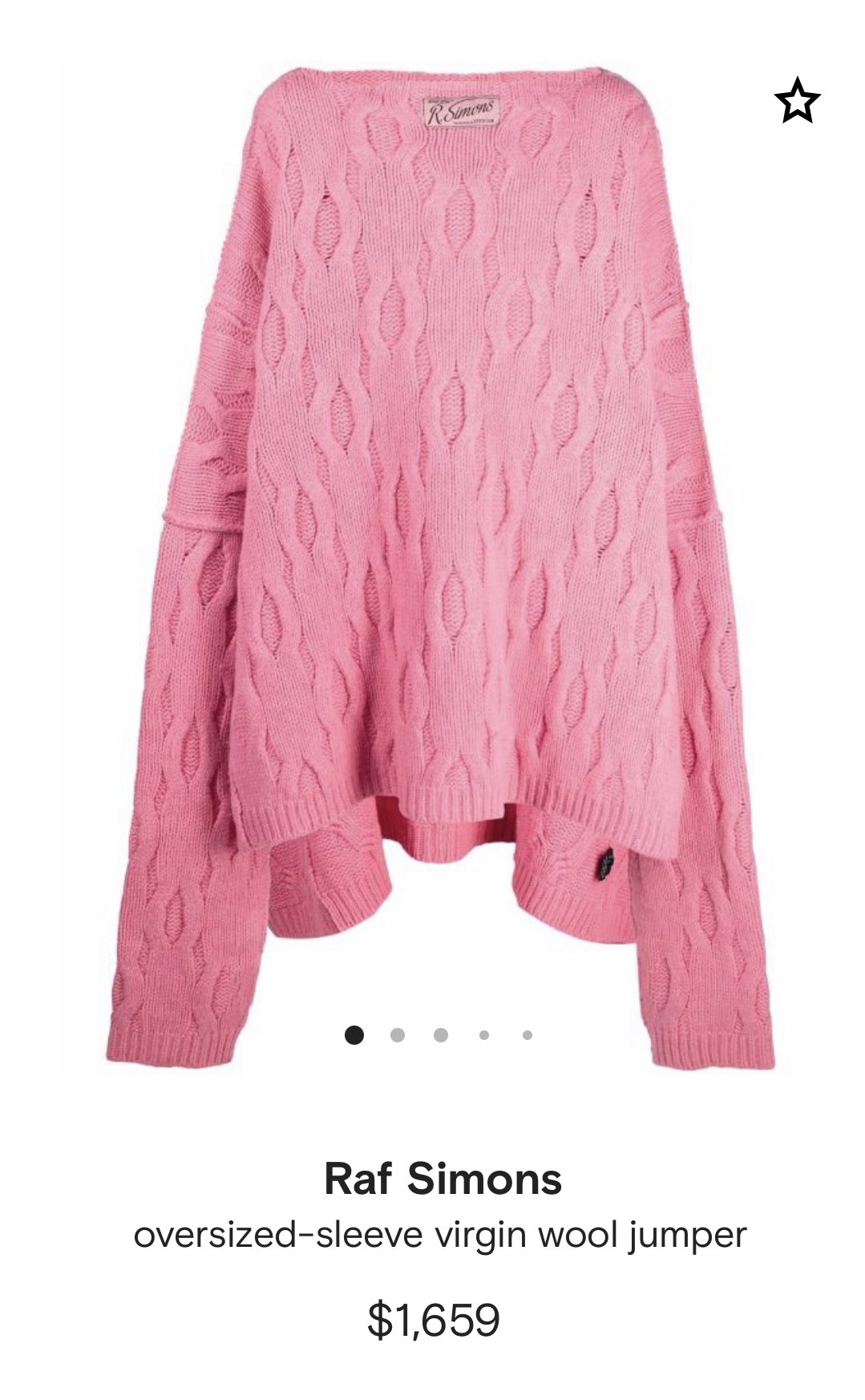oversized kyle kuzma pink sweater
