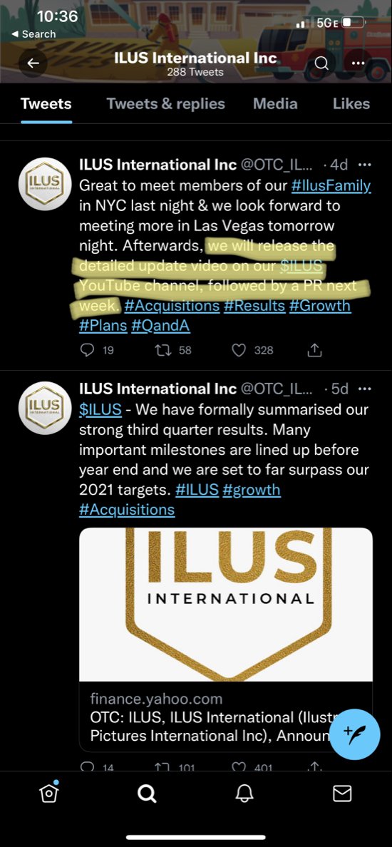 ripsDiety's tweet photo. $ILUS Video was released today, waiting for the PR within this week! #Nasdaqtalks 0.42 is the resistance. Letโs go back to .50 #ilusArmy ! https://t.co/7r4BQX25Sy