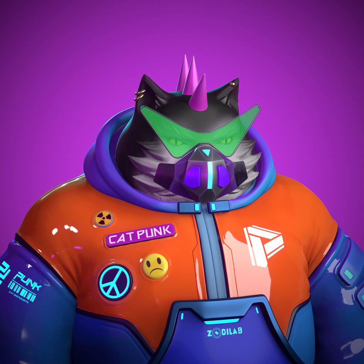 weyuofficial's tweet photo. Which NFT's does the WEYU community want to see?
CATPUNK @ZodiLabOfficial looks Amazing!
Share with us your thoughts and ideas @weyuofficial
#catpunks #NFTs #catsfollowcats #NFTmultichain https://t.co/KYzhLyi3ra