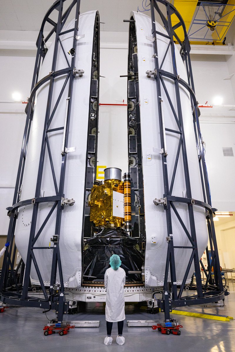 SpaceX_Esp's tweet photo. Estamos a prácticamente 24 horas del próximo lanzamiento de #SpaceX, pero esta vez es especial: la carga será DART, una misión de la NASA que impactará un asteroide en el futuro 🚀

Despegue a las 07:21 hora española. https://t.co/NRAZ0Mi6Ku