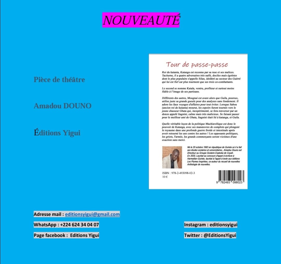 Editions Yigui Editionsyigui Twitter